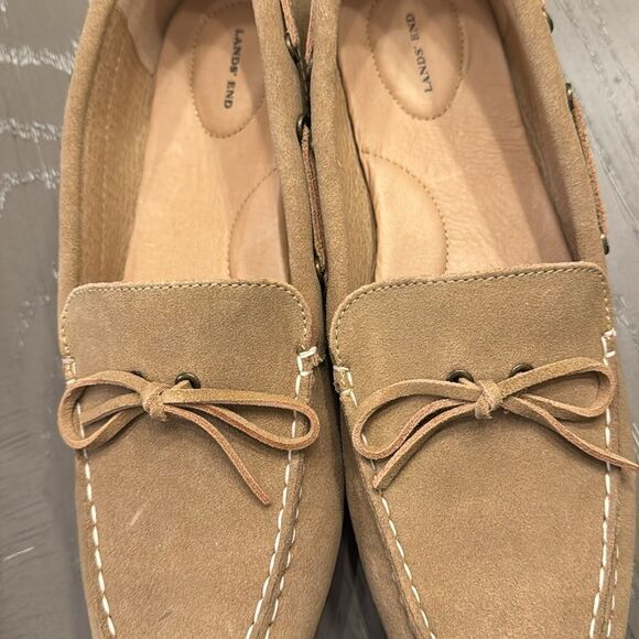 Tan Suede Loafers for Women - Picture 12 of 12